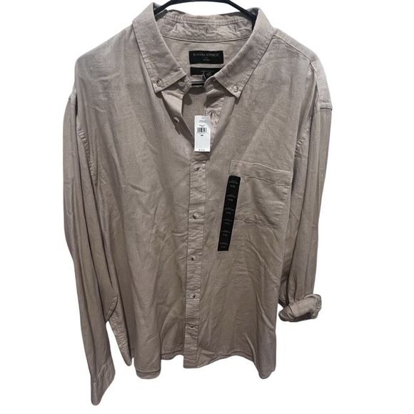 Banana Republic Other - NWT Men's banana republic button down long sleeve collard shirt xxl untucked fit